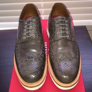 Grenson Archie Wedge Wingtips Size 11
